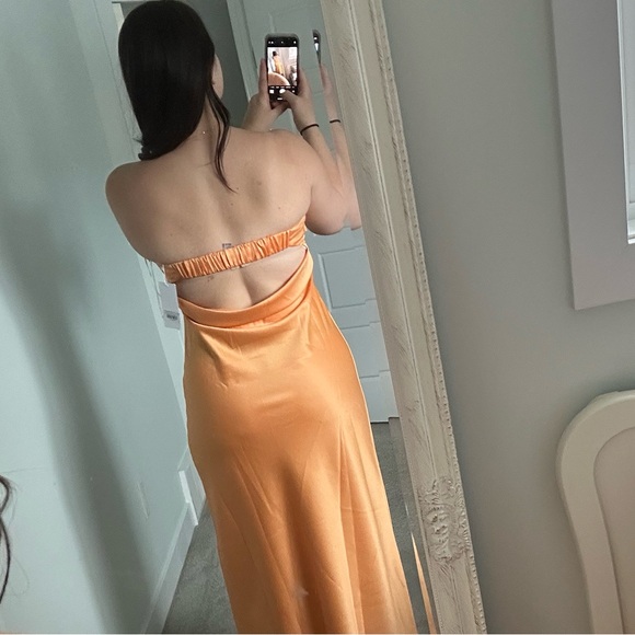 Billy J Maeve Dress Orange - Picture 3 of 5